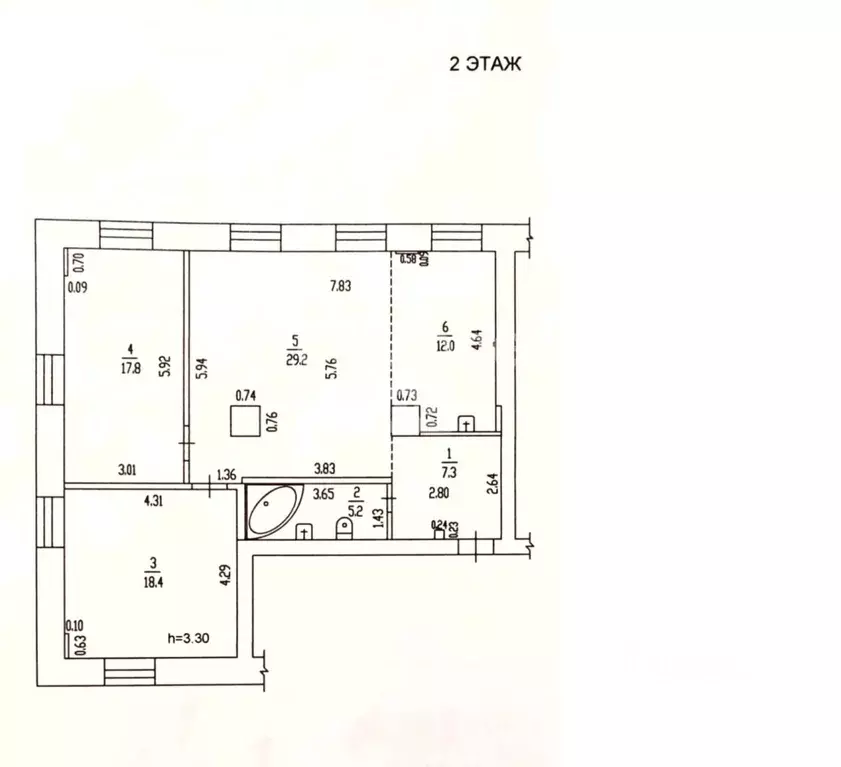 3-к кв. Алтайский край, Барнаул просп. Ленина, 73 (89.9 м) - Фото 1
