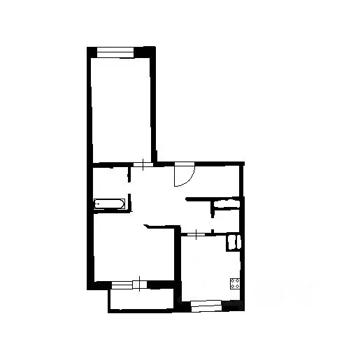 2-к кв. Санкт-Петербург ул. Русановская, 19к1 (58.6 м) - Фото 1