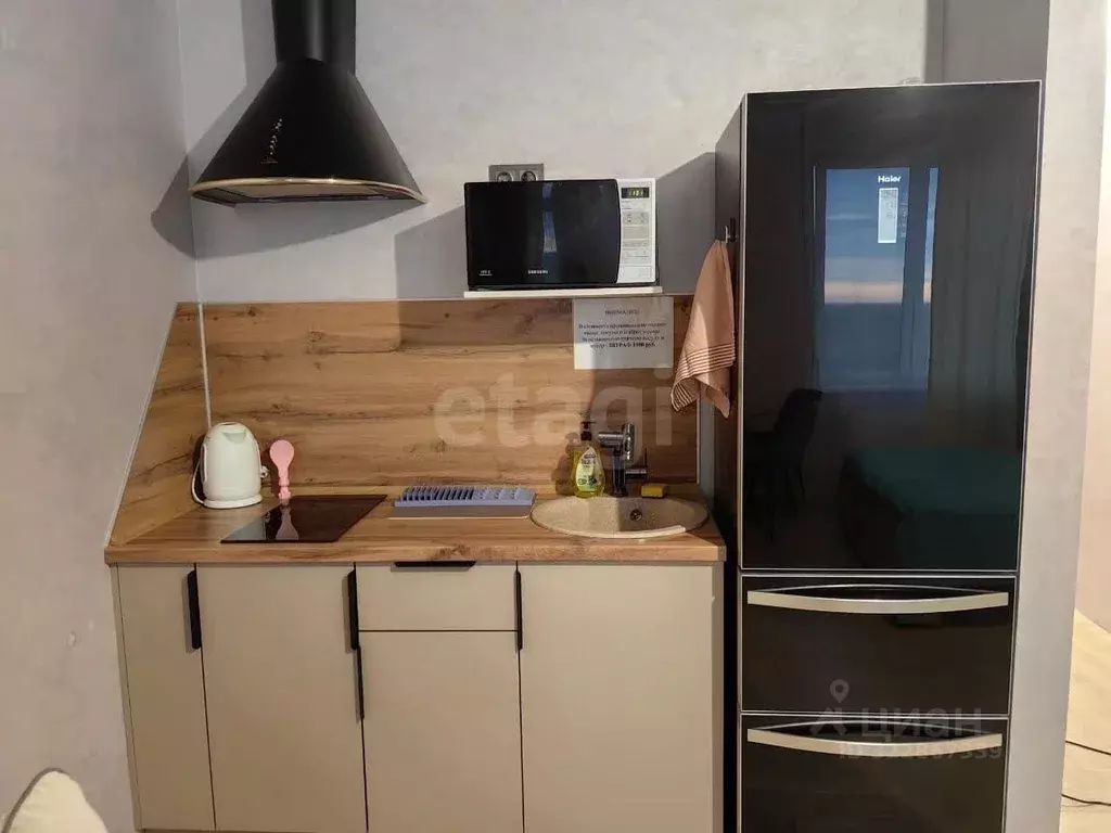 Студия Тюменская область, Тюмень ул. Краснооктябрьская, 6 (30.0 м) - Фото 1