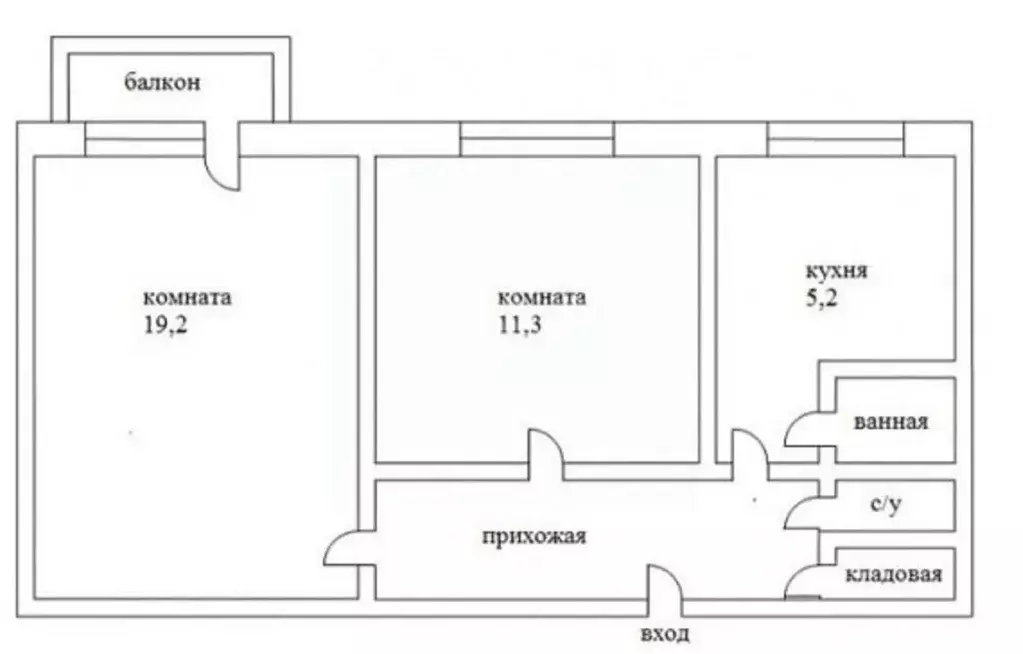 2-к кв. Липецкая область, Липецк ул. И.Г. Гришина, 4 (49.9 м) - Фото 2