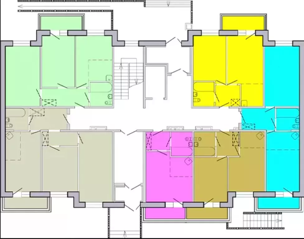 3-к кв. Иркутская область, Иркутск Ново-Ленино мкр, Территория 1-й ... - Фото 2