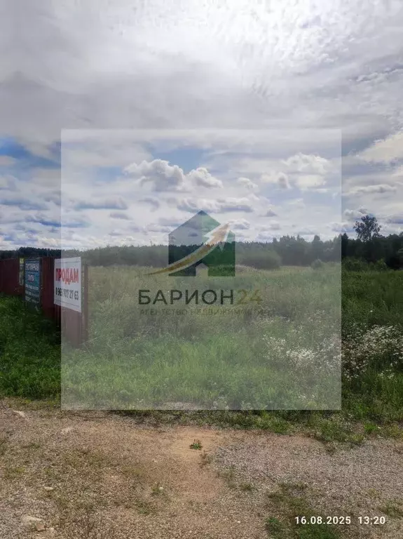 Участок в Калужская область, Совхоз Боровский с/пос, д. Тимашово ул. ... - Фото 1