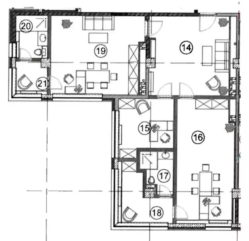 Офис в Москва Нижняя Красносельская ул., 35С9 (110 м) - Фото 2