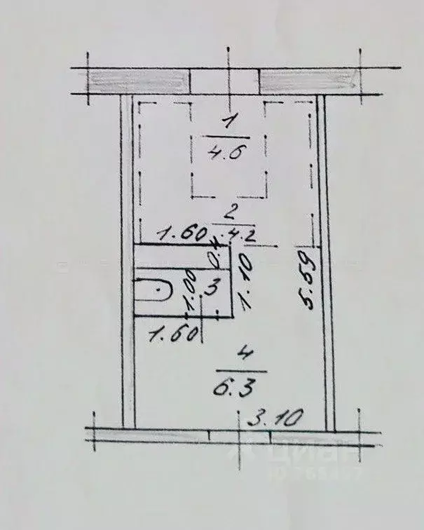Помещение свободного назначения в Татарстан, Казань ул. Побежимова, 46 ... - Фото 1