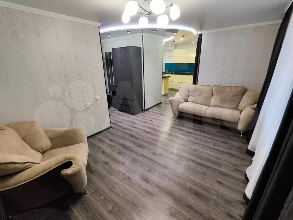 1-к. квартира, 36 м, 6/9 эт. - Фото 1