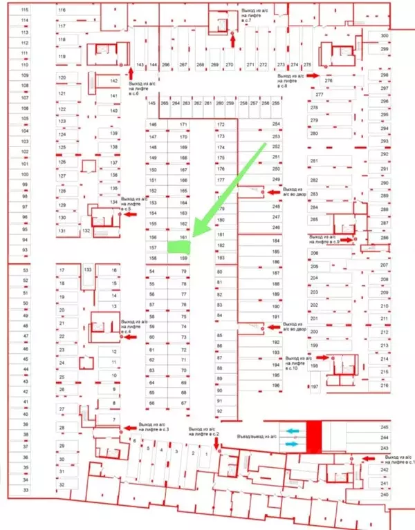 Гараж в Санкт-Петербург Уральская ул., 25 (13 м) - Фото 1