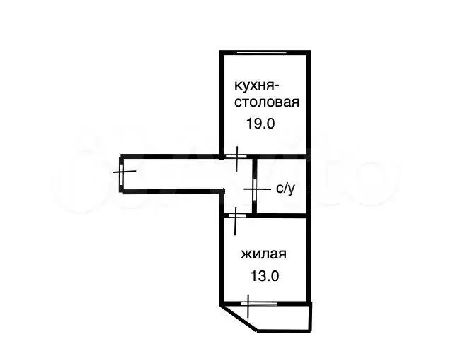 1-к. квартира, 45 м, 15/16 эт. - Фото 0