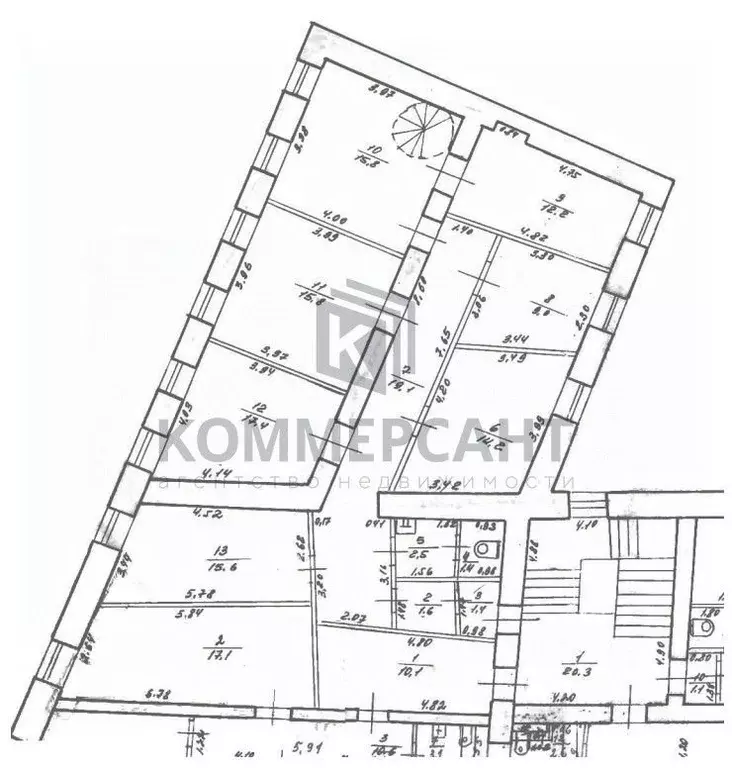 Офис в Нижегородская область, Нижний Новгород Советская ул., 3 (127 м) - Фото 1
