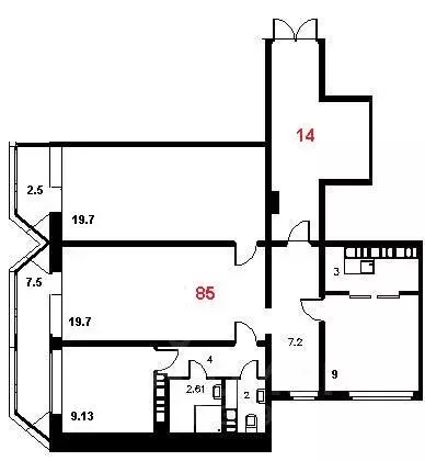 Офис в Санкт-Петербург Кузнецовская ул., 11 (74 м) - Фото 0