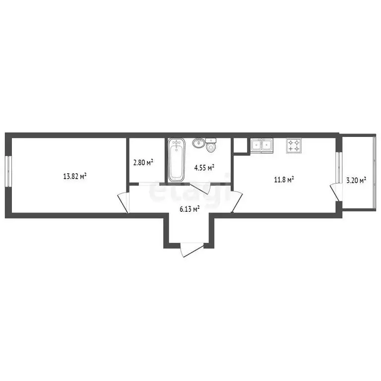 1-комнатная квартира: Санкт-Петербург, Юнтоловский проспект, 47к1 ... - Фото 1