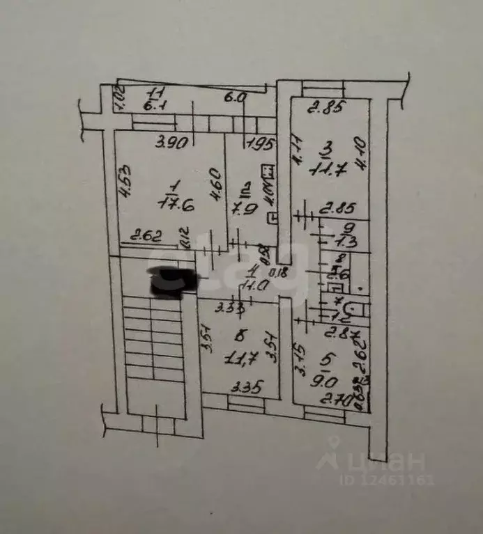4-к кв. Краснодарский край, Анапа Стахановская ул., 9 (74.0 м) - Фото 2