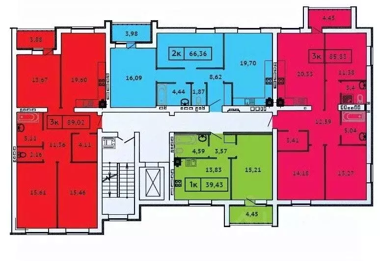 3-к кв. Ивановская область, Иваново Кооперативная ул., 14 (89.02 м) - Фото 2
