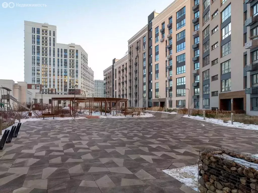 1-комнатная квартира: Тюмень, улица Пожарных и Спасателей, 5 (46.6 м) - Фото 2