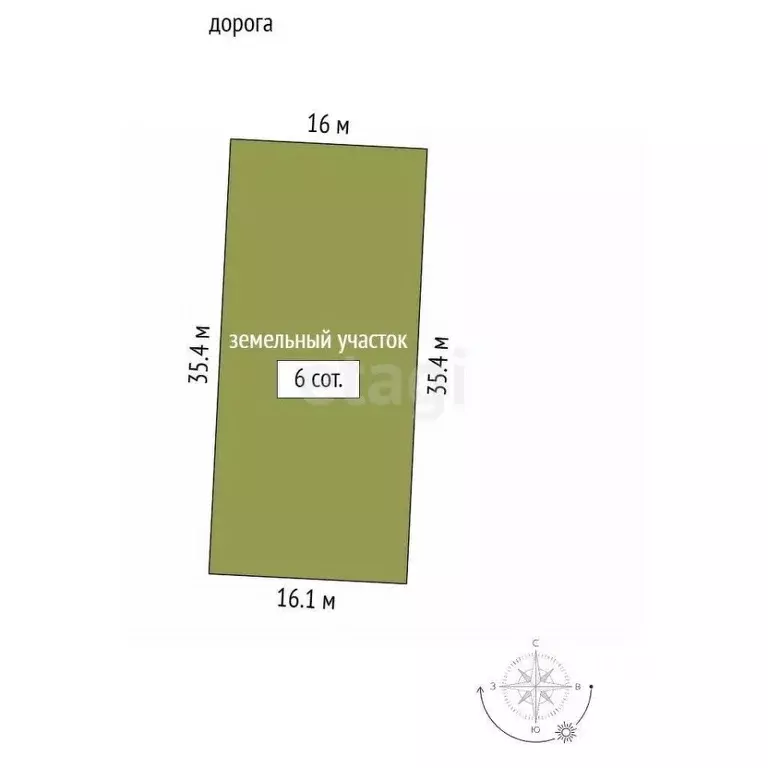 Участок в Крым, Ленинский район, Семисотское с/пос, с. Каменское ул. ... - Фото 1