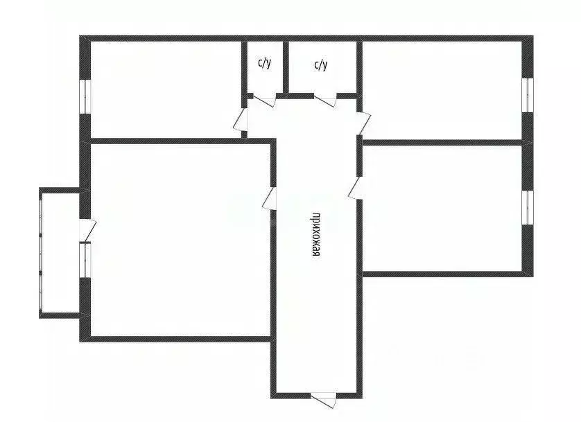 3-к кв. Костромская область, Кострома ул. Ивана Сусанина, 48/76 (65.0 ... - Фото 1
