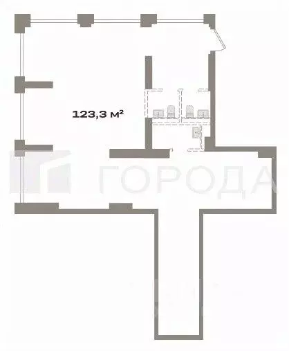 Офис в Новосибирская область, Новосибирск ул. Семьи Шамшиных, 93к1 ... - Фото 2