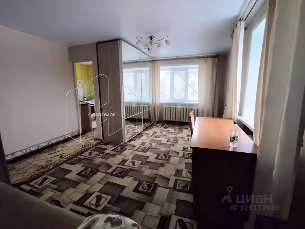 1-к кв. Мордовия, Саранск ул. Комарова, 1 (33.0 м) - Фото 1