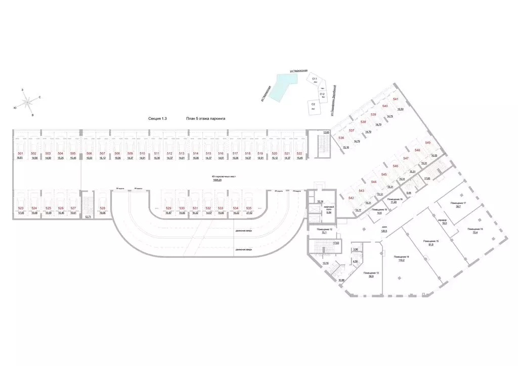 Офис (91.9 м) - Фото 1