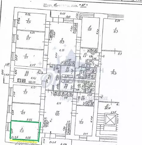 Комната Нижегородская область, Нижний Новгород ул. Щербакова, 17 (11.5 ... - Фото 1