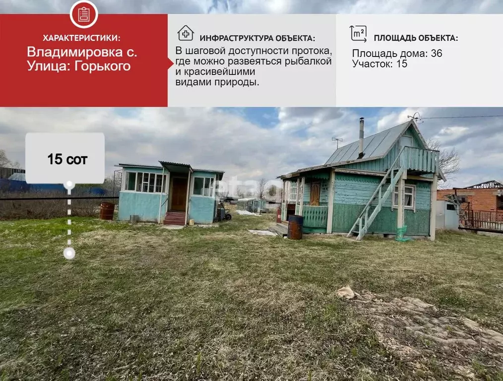 Дом в Еврейская автономная область, Смидовичский район, с. ... - Фото 1