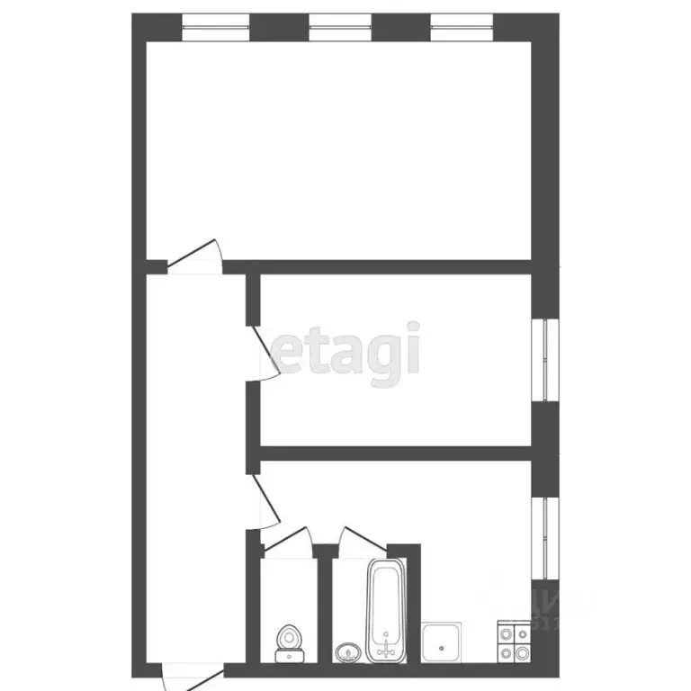 2-к кв. Мордовия, Саранск ул. Кирова, 33А (70.1 м) - Фото 0