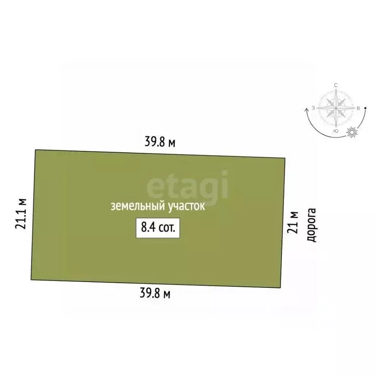 Участок в Татарстан, Тукаевский район, Малошильнинское с/пос, с. ... - Фото 2