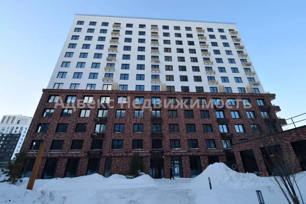 1-к кв. Тюменская область, Тюмень Харьковская ул., 72Б (52.13 м) - Фото 0