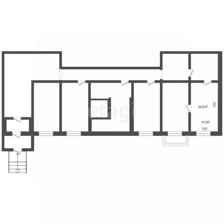 Помещение свободного назначения в Тюменская область, Тюмень ул. ... - Фото 2