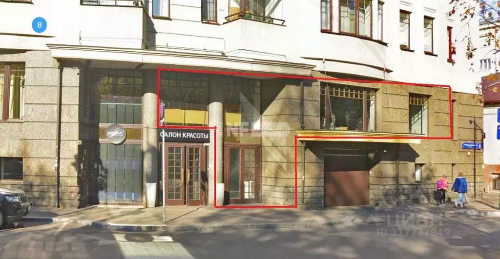 Торговая площадь в Москва 1-й Неопалимовский пер., 8 (433 м) - Фото 0