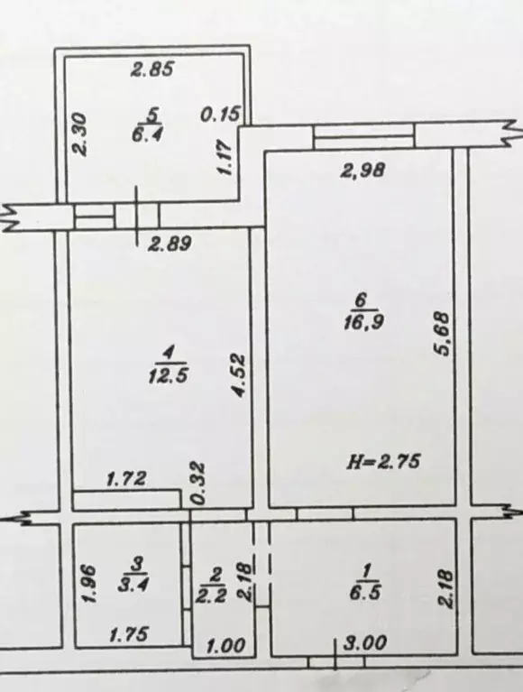 1-к кв. Краснодарский край, Анапа Краснодарская ул., 64Бк2 (48.0 м) - Фото 2