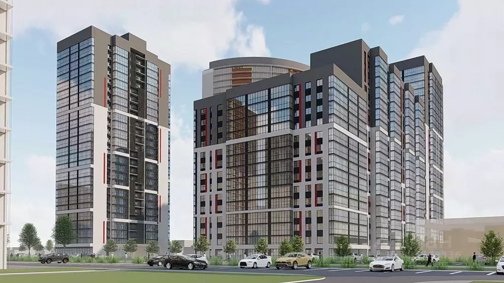 1-к кв. Татарстан, Набережные Челны Компас жилой комплекс (26.23 м) - Фото 1