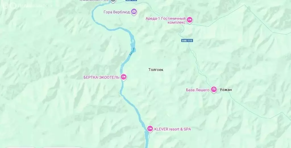 Участок в Чемальский район, село Толгоек (661 м) - Фото 1