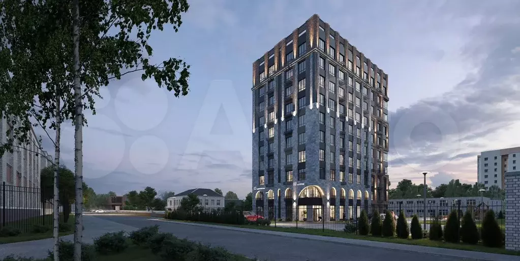 3-к. квартира, 94,4 м, 8/10 эт. - Фото 0
