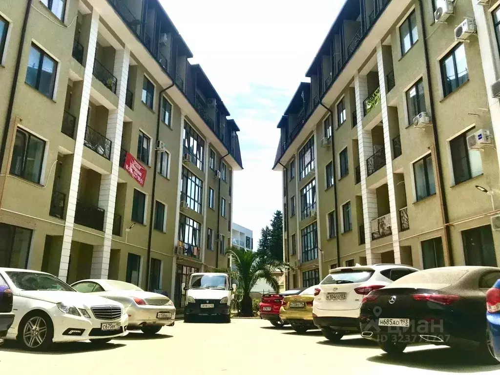 Студия Краснодарский край, Сочи Кутаисская ул., 1/1 (30.0 м) - Фото 1