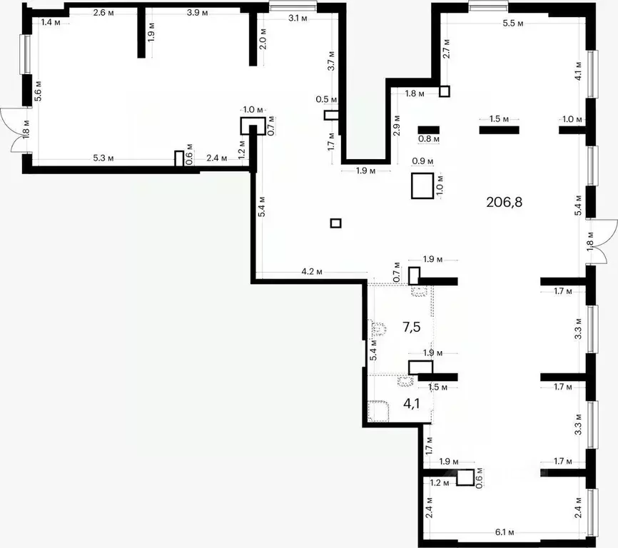 Помещение свободного назначения в Москва ул. Большое Понизовье, 8 (1 ... - Фото 2