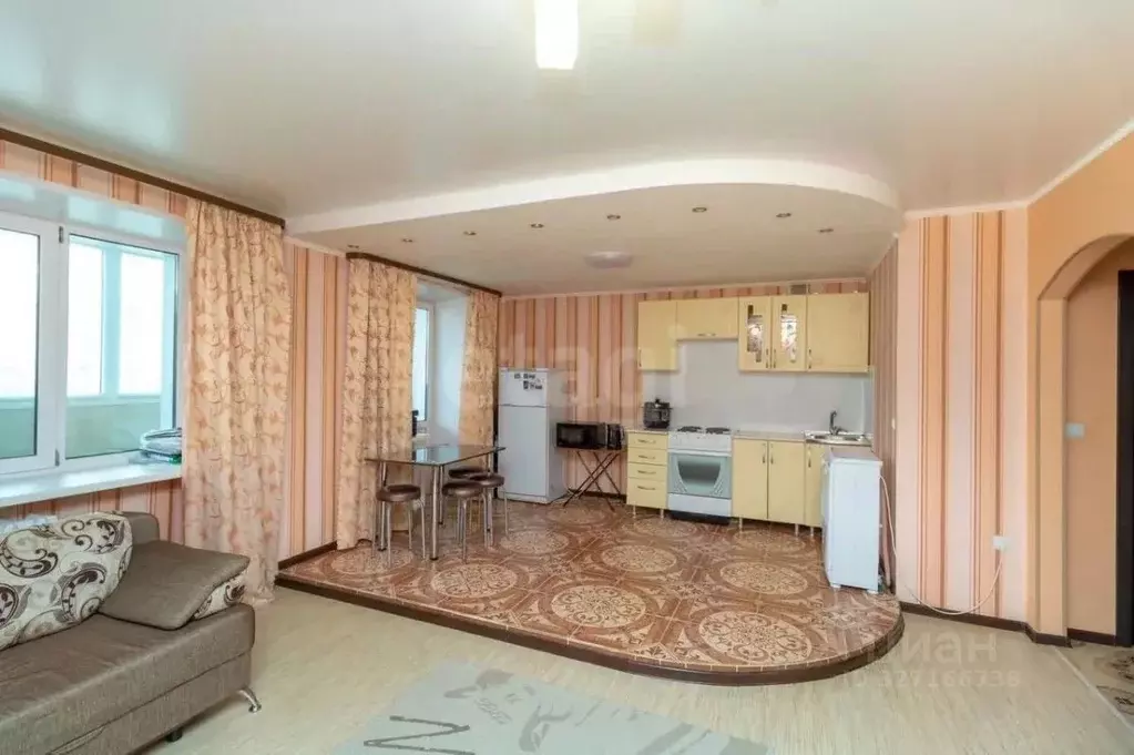 Студия Тюменская область, Тюмень Мелиораторов мкр, ул. Голышева, 5 ... - Фото 1