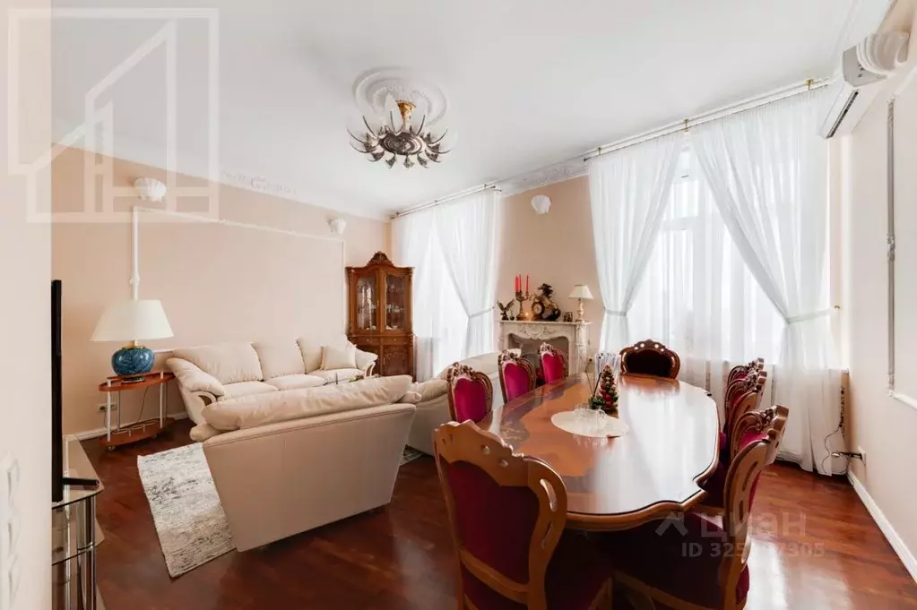 3-к кв. Москва ул. Серафимовича, 2 (140.0 м) - Фото 2