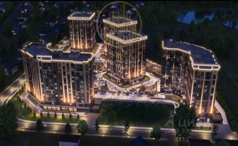 1-к кв. Ставропольский край, Пятигорск Огородная ул., 39 (42.42 м) - Фото 1