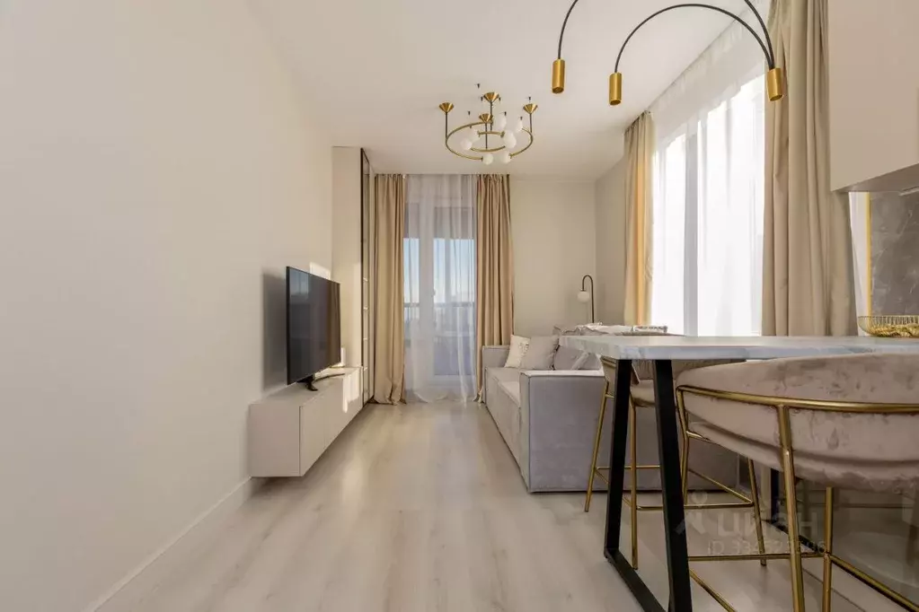 Студия Санкт-Петербург Уральская ул., 21к2 (26.2 м) - Фото 2