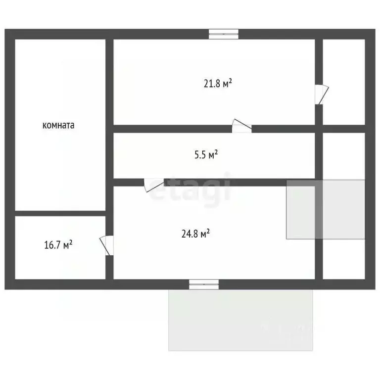 Дом в Воронежская область, Семилуки Йиглавская ул., 5 (185 м) - Фото 2