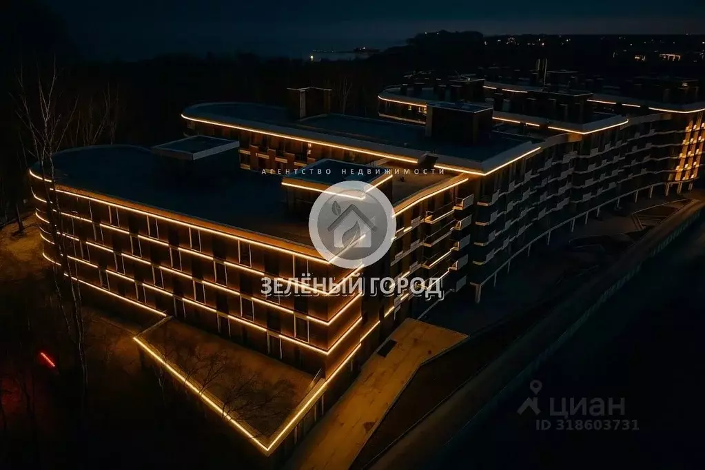 1-к кв. Калининградская область, Светлогорск ул. Верещагина, 10 (33.1 ... - Фото 1