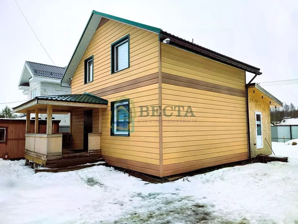 Дом в Ленинградская область, Гатчинский муниципальный округ, Терволово ... - Фото 1