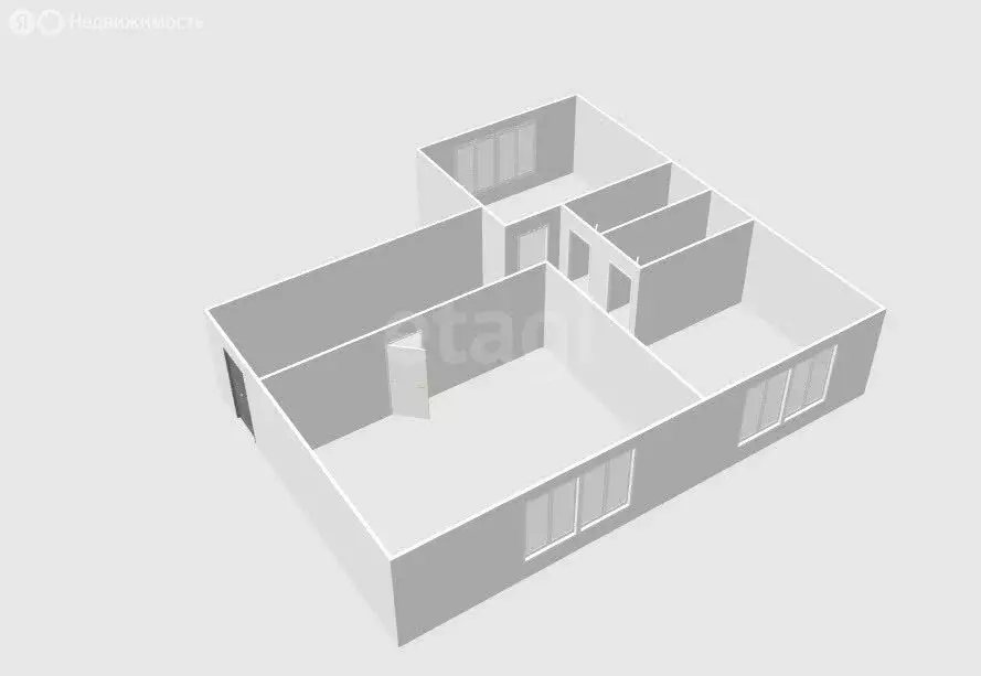 2-комнатная квартира: село Углезаводск, Новая улица, 23 (48.3 м) - Фото 1