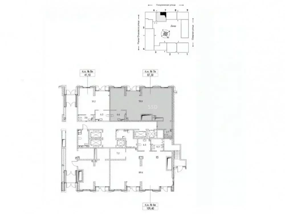 Торговая площадь в Москва Страна Озерная жилой комплекс (87 м) - Фото 2