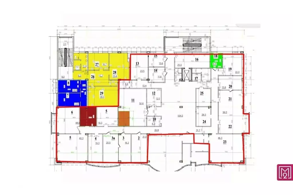 Офис в Санкт-Петербург дор. Кушелевская, 12 (770 м) - Фото 1