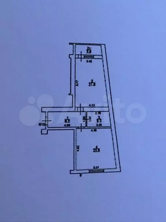 1-к. квартира, 58 м, 8/9 эт. - Фото 0