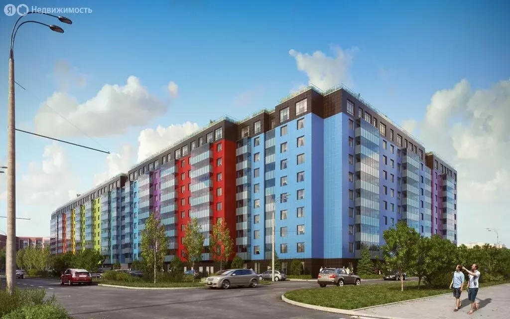 Квартира-студия: Пушкин, улица Архитектора Данини, 5 (27 м) - Фото 1