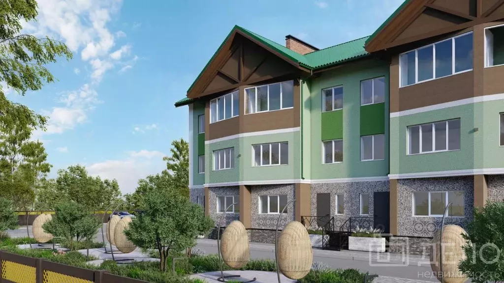 Таунхаус в Рязанская область, Рязань Светлый проезд, 27 (188 м) - Фото 1