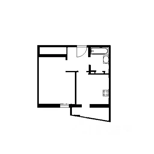 1-к кв. Новосибирская область, Новосибирск ул. Ясный Берег, 9 (36.0 м) - Фото 2