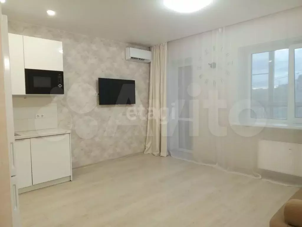 Квартира-студия, 34м, 2/25эт. - Фото 1